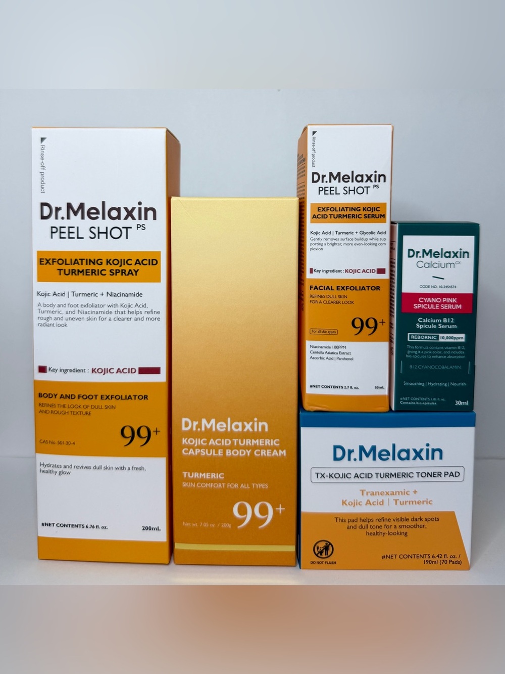 Dr. MELAXIN 5-Piece Skincare Bundle 🤎✨